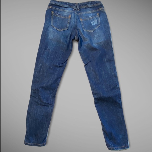Forever 21 Distressed Low Rise Jeans Sz 30 low rise - Picture 11 of 12